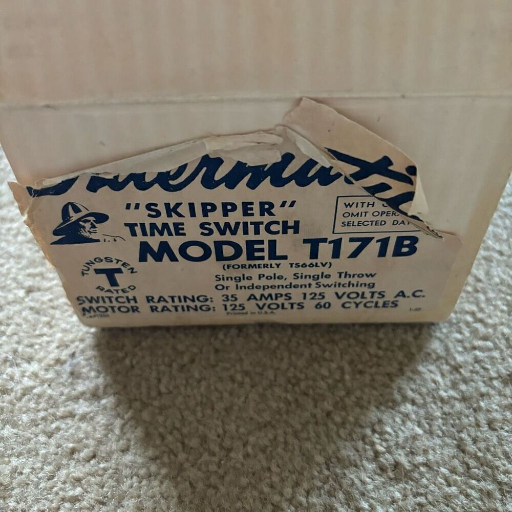 Intermatic Skipper Time Switch Model T171B - Picture 14 of 14